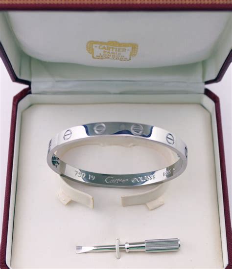 replica cartier love bracelet ebay|cartier love bracelet real.